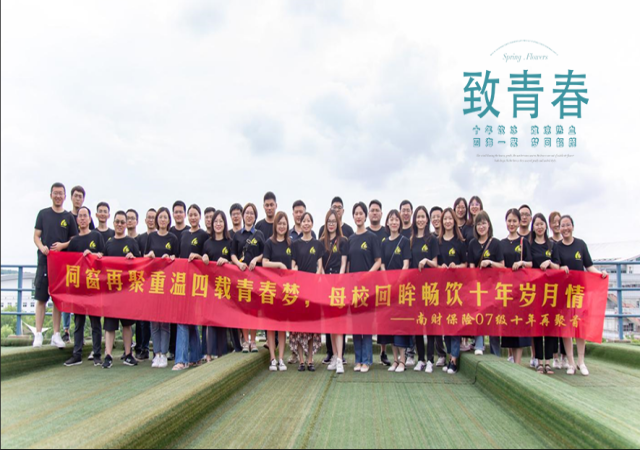 南京财经大学保险07级十年再聚首